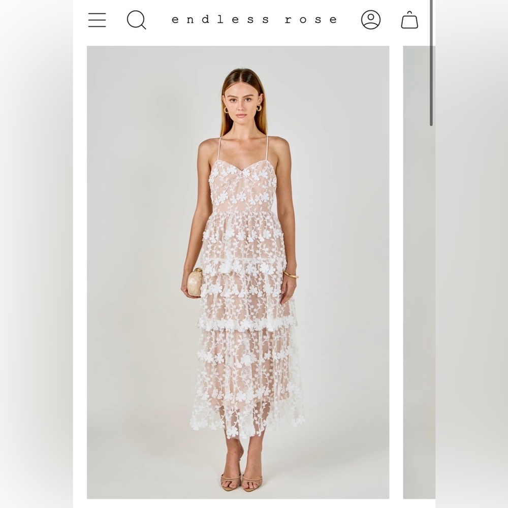 Endless Rose Layered Dress